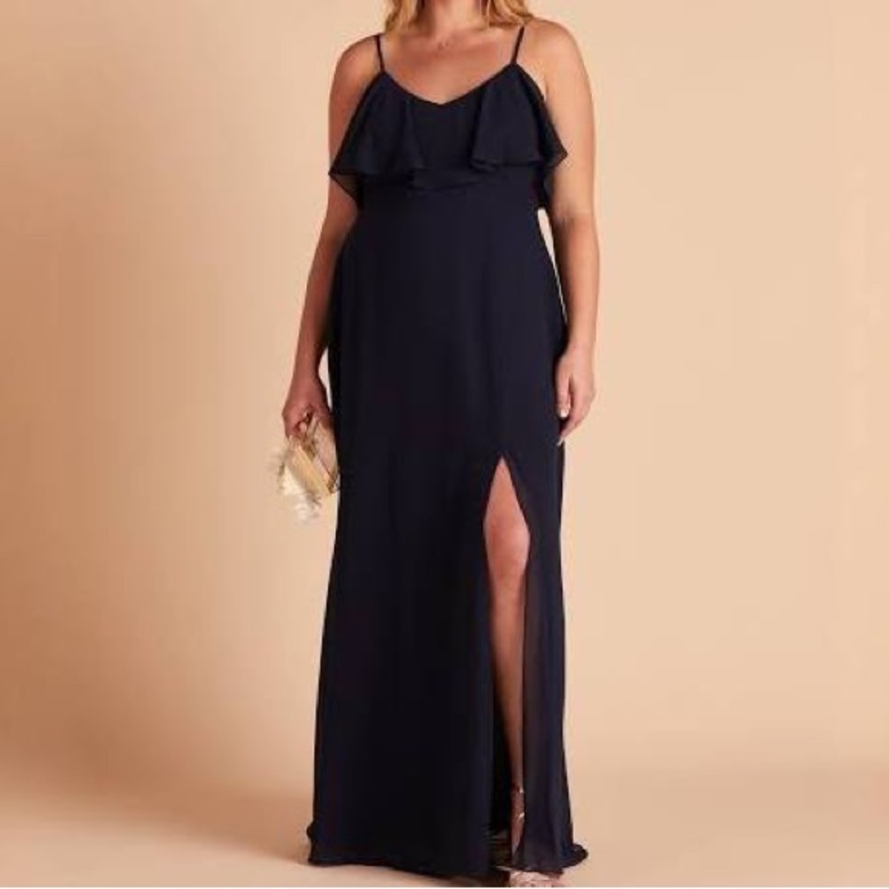 Birdy Grey Jane Convertible Chiffon Dress Navy